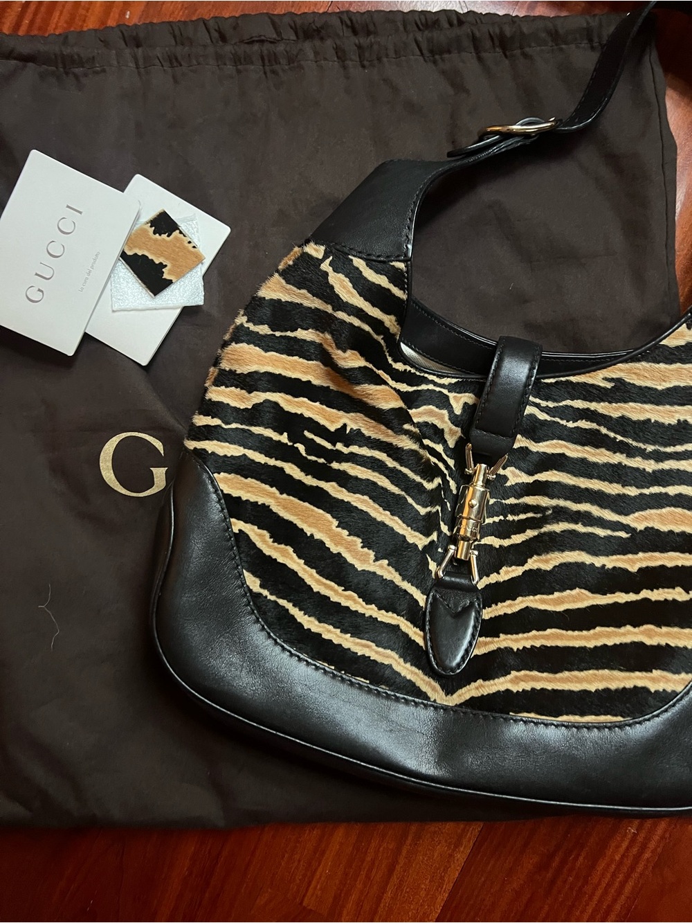 Gucci Tiger Pony Hair bag 🐅